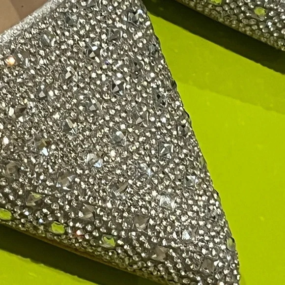 Gianni Bini size 6 silver formal shoes - Picture 5 of 15